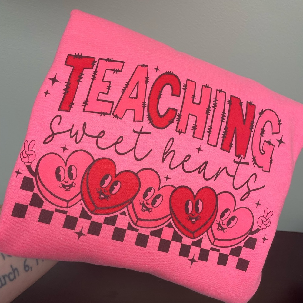 Teaching sweethearts crewneck